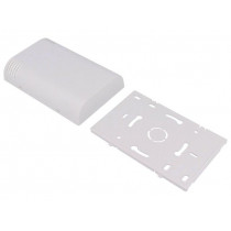 61.6070000; Enclosure: wall mounting; X: 80mm; Y: 120mm; Z: 25mm; ABS; white; ITALTRONIC 61.6070000; Enclosure: wall mounting; X: 80mm; Y: 120mm; Z: 25mm; ABS; white; ITALTRONIC