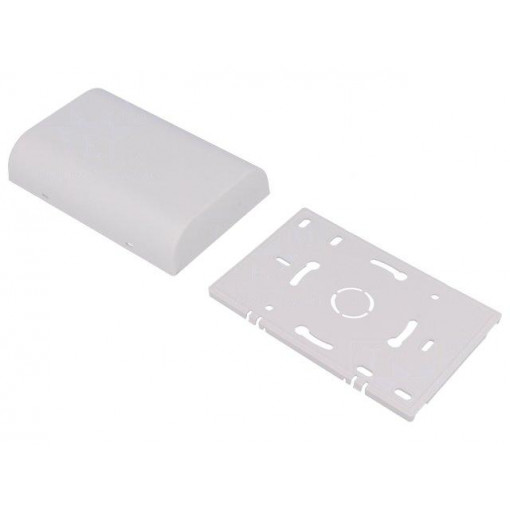 61.6071000; Enclosure: wall mounting; X: 80mm; Y: 120mm; Z: 25mm; ABS; white; ITALTRONIC 61.6071000; Enclosure: wall mounting; X: 80mm; Y: 120mm; Z: 25mm; ABS; white; ITALTRONIC