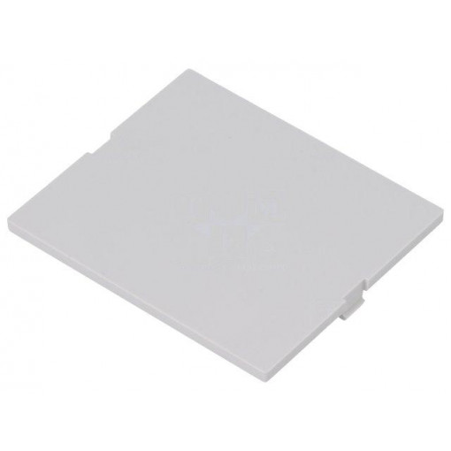 P05030201F.BL; Front panel; without frame,with holder; grey; ITALTRONIC