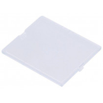 P05030721F; Front panel; without frame,with holder; transparent; ITALTRONIC