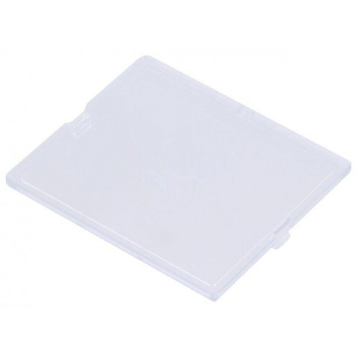 P05030721F; Front panel; without frame,with holder; transparent; ITALTRONIC