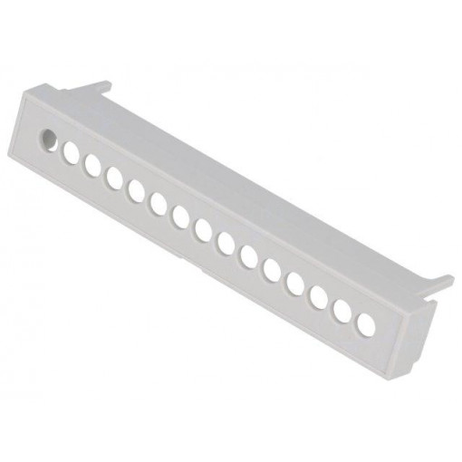 P05050201T.BL; Terminals cover; 5.08mm; Holes no: 15; ITALTRONIC