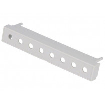 P05050202T.BL; Terminals cover; 10.16mm; Holes no: 8; ITALTRONIC