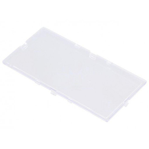 P05050721F; Front panel; without frame,with holder; transparent; ITALTRONIC
