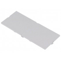 P05060201P.BL; Front panel; with frame,with holder; grey; ITALTRONIC