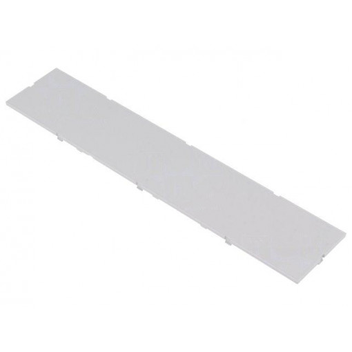 P05120201P.BL; Front panel; with frame,with holder; grey; ITALTRONIC