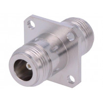 J01024A0005; Coupler; N socket,both sides; straight; teflon; gold-plated; TELEGÄRTNER J01024A0005; Coupler; N socket,both sides; straight; teflon; gold-plated; TELEGÄRTNER