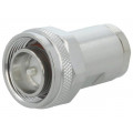 J01440A0011; Connector: 4.3-10; male; for cable; straight; plug; 50Ω; IP67; clamp; TELEGÄRTNER J01440A0011; Connector: 4.3-10; male; for cable; straight; plug; 50Ω; IP67; clamp; TELEGÄRTNER