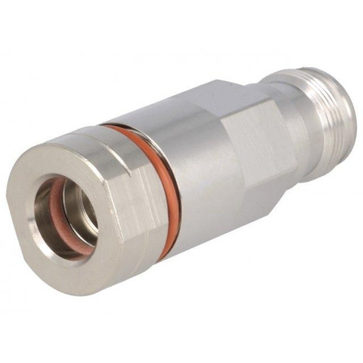 J01441A0010; Connector: 4.3-10; female; for cable; straight; plug; 50Ω; IP68; TELEGÄRTNER