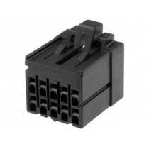 J21DF-10V-KX-L; Wire-wire/PCB; plug; female; J2000; 2.5mm; PIN: 10; for cable; 250V; JST