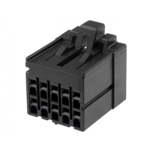 J21DF-10V-KX-L; Wire-wire/PCB; plug; female; J2000; 2.5mm; PIN: 10; for cable; 250V; JST