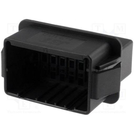 J21DPM-16V-KX; Wire-wire; plug; male; J2000; 2.5mm; PIN: 16; for cable; 250V; 4.6A; JST