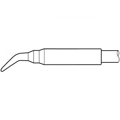 C105-105; Tip; bent conical; 0.3mm; JBC TOOLS