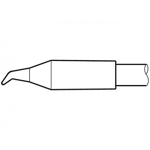 C245-034; Tip; bent conical; 0.4mm; longlife; JBC TOOLS