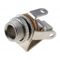 ; Socket; Jack 3,5mm; female; mono,with on/off switch; open; 