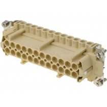 JNEF 24; Connector: rectangular; female; JEI; PIN: 24; 24+PE; size 104.27; ILME