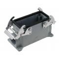 JCVP 16; Enclosure: for HDC connectors; JEI; size 77.27; closed; IP65; PG21; ILME