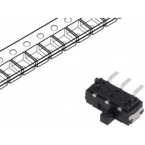 JS102011SAQN; Switch: slide; Pos: 2; SPDT; 0.3A/6VDC; ON-ON; Mounting: THT; C&K