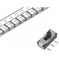 JS202011SCQN; Switch: slide; Pos: 2; DPDT; 0.3A/6VDC; ON-ON; Mounting: SMT; C&K