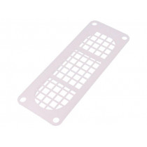 JTLC-1-TPE; Support flange; TPE (thermoplastic elastomer); white; -40÷130°C; HT HI TECH POLYMERS OY