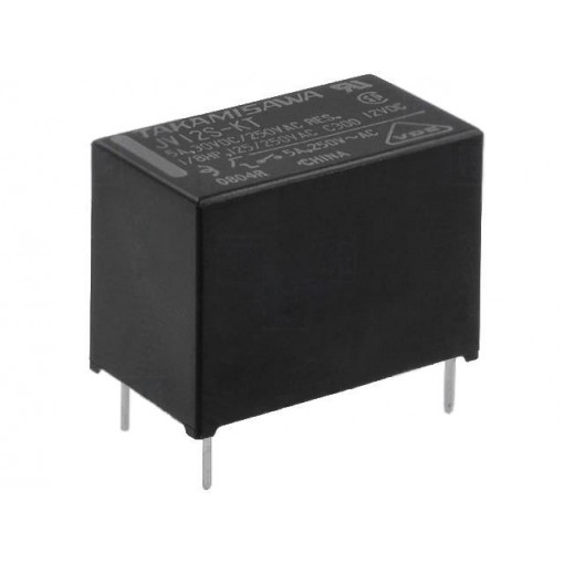 JV-12S-KT; Relay: electromagnetic; SPST-NO; Ucoil: 12VDC; 5A/250VAC; 5A/30VDC; FUJITSU