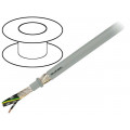 15934; Wire: control cable; JZ-HF-CY; 7G0,5mm2; PVC; grey; stranded; Cu; HELUKABEL