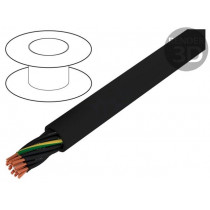 10378; Wire; JZ-500-BK; 18G2,5mm2; unshielded; 300/500V; PVC; Cu; stranded; HELUKABEL