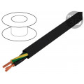 10357; Wire; JZ-500-BK; 3G1mm2; unshielded; 300/500V; PVC; Cu; stranded; HELUKABEL