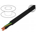 10366; Wire; JZ-500-BK; 4G1,5mm2; unshielded; 300/500V; PVC; Cu; stranded; HELUKABEL