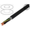 10936; Wire; JZ-500-C; 4G0,5mm2; tinned copper braid; PVC; black; HELUKABEL