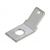K21-00AH; Terminal: flat; 6.3mm; 0.8mm; male; M3,5; screw; brass; tinned; DEGSON ELECTRONICS