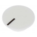 CL1766; Cap; plastic; push-in; white; Application: K21; CLIFF CL1766; Cap; plastic; push-in; white; Application: K21; CLIFF