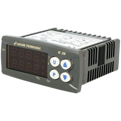 K39-HCRR; Module: regulator; temperature; SPDT; OUT 2: SPDT; on panel; ASCON TECNOLOGIC K39-HCRR; Module: regulator; temperature; SPDT; OUT 2: SPDT; on panel; ASCON TECNOLOGIC