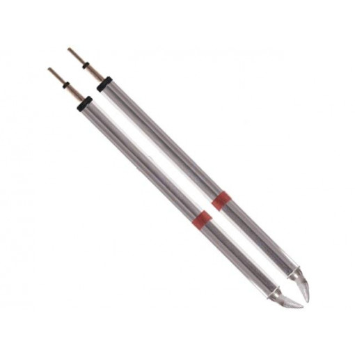 K80TZ018B; Tip; bent chisel; 1.78mm; 420÷475°C; for TZ-KIT-2 hot tweezers; THERMALTRONICS