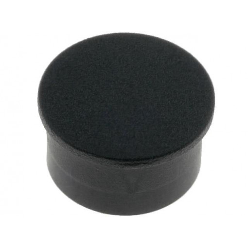 K85 CAPS BLACK PLAIN; Cap; thermoplastic; push-in; black; CLIFF