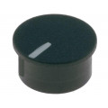 K85 CAPS BLACK; Cap; thermoplastic; push-in; Pointer: white; black; CLIFF K85 CAPS BLACK; Cap; thermoplastic; push-in; Pointer: white; black; CLIFF