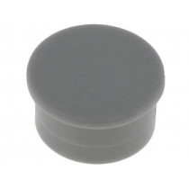 K85 CAPS GREY PLAIN; Cap; thermoplastic; push-in; grey; CLIFF
