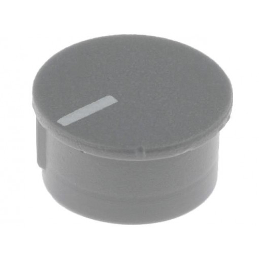 K85 CAPS GREY; Cap; thermoplastic; push-in; Pointer: white; grey; CLIFF