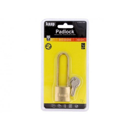 K12030L70BD; Padlock; brass; brass shackle,double bolted; Kind: shackle; C: 5mm; KASP
