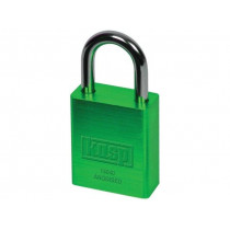 K14040GRED; Padlock; aluminium; hardened steel shackle,double bolted; gates; KASP