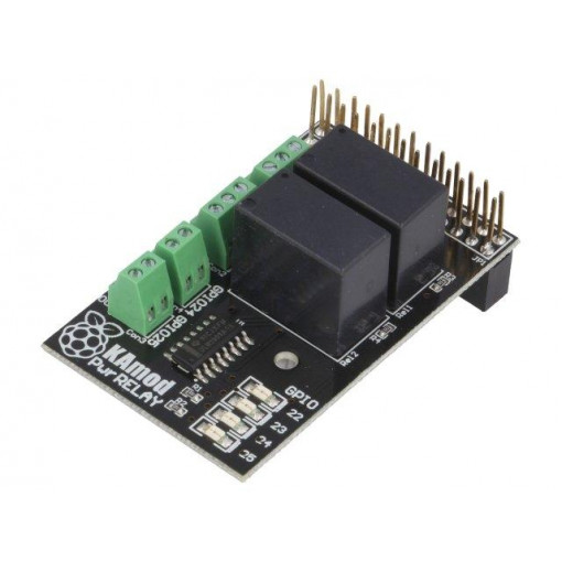 KAMODRPI PWRRELAY; Extension module; pin strips; KAMAMI