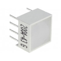 KB-2655EW; LED backlight; red; Lens: diffused,white; λd: 625nm; 20÷45mcd; KINGBRIGHT ELECTRONIC