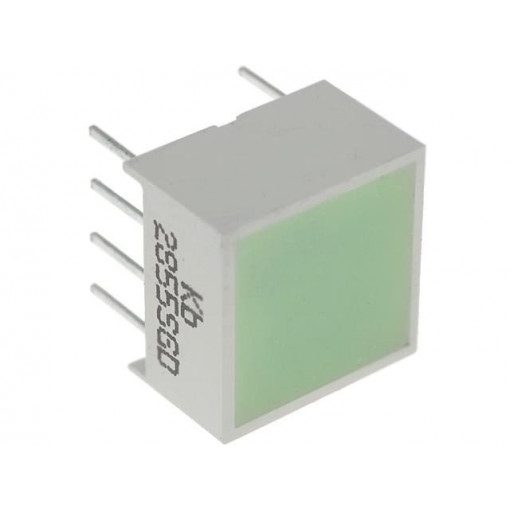 KB-2855SGD; LED backlight; green; Lens: diffused,green; λd: 568nm; 20÷50mcd; KINGBRIGHT ELECTRONIC