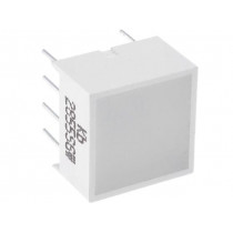 KB-2855SGW; LED backlight; green; Lens: diffused,white; λd: 565nm; 18÷79.5mcd; KINGBRIGHT ELECTRONIC