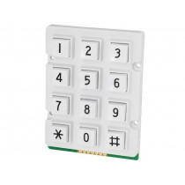 AK-207-N-WWB; Keypad: plastic; No.of butt: 12; none; plastic; 200mΩ; 1N; 20mA; ACCORD