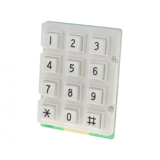 AK-207-N-WWB-WP; Keypad: plastic; No.of butt: 12; none; plastic; 200mΩ; 1N; 20mA; ACCORD