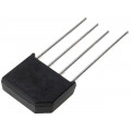 KBL406; Single-phase bridge rectifier; Urmax: 600V; If: 4A; Ifsm: 120A; KBL; YANGJIE TECHNOLOGY