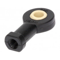 KBLM-06; Ball joint; Øhole: 6mm; Thread: M6; Mat: igumid G; Pitch: 1,0; L: 40mm; igus