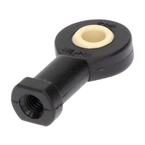 KBLM-06; Ball joint; Øhole: 6mm; Thread: M6; Mat: igumid G; Pitch: 1,0; L: 40mm; igus