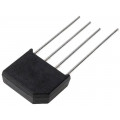 KBP210G; Single-phase bridge rectifier; Urmax: 1kV; If: 2A; Ifsm: 50A; KBP; DIOTEC SEMICONDUCTOR
